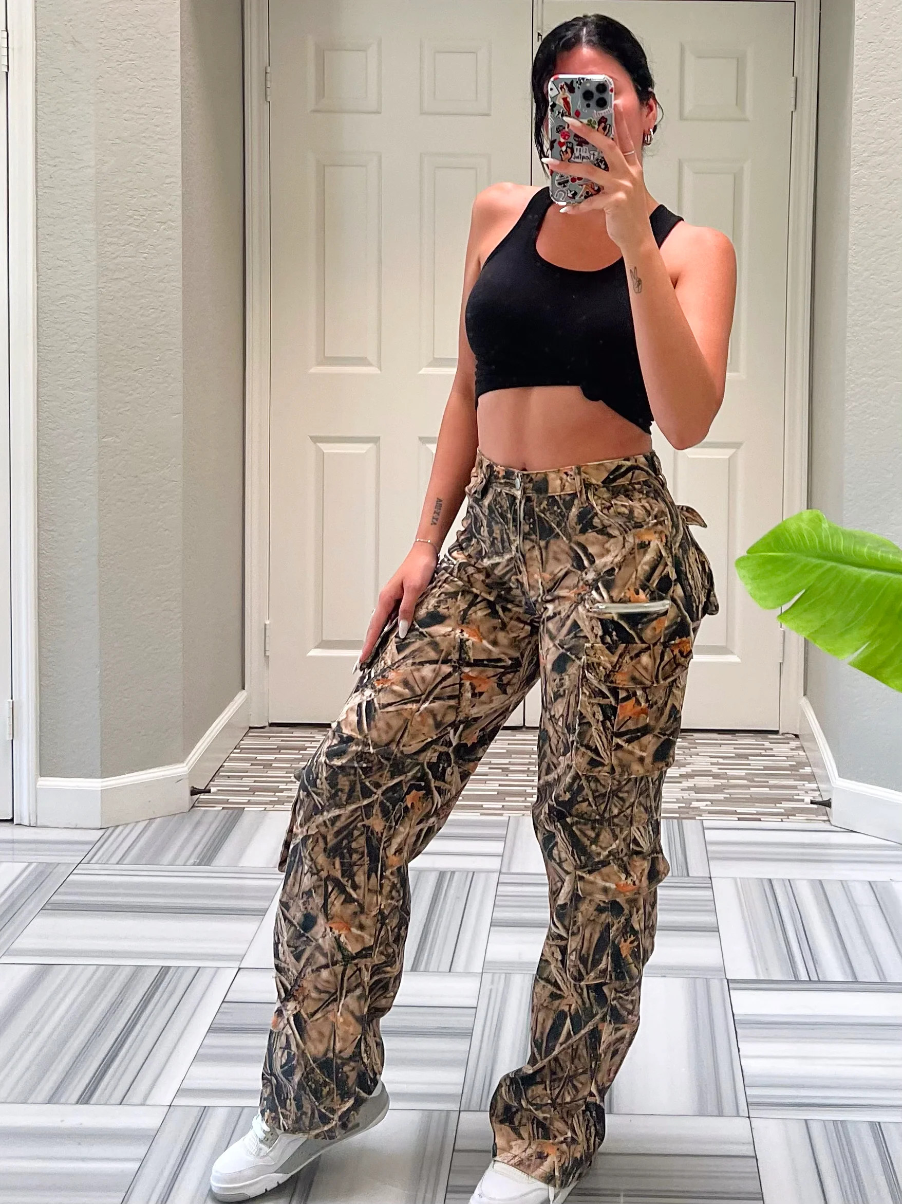 Crystal Cargo Pants (Camo) | Laura's Boutique, Inc
