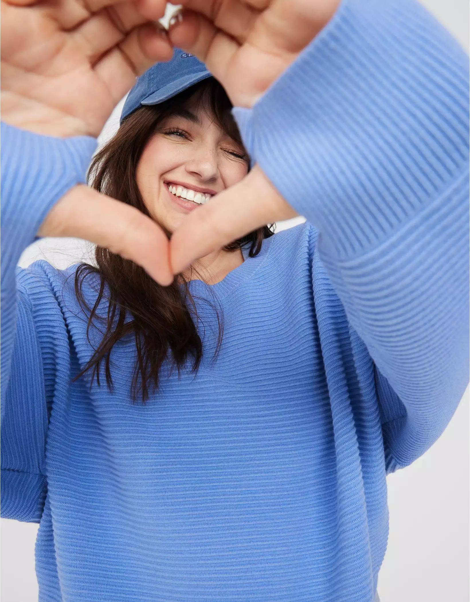 OFFLINE By Aerie Home Stretch Drop Sleeve Sweater | Aerie