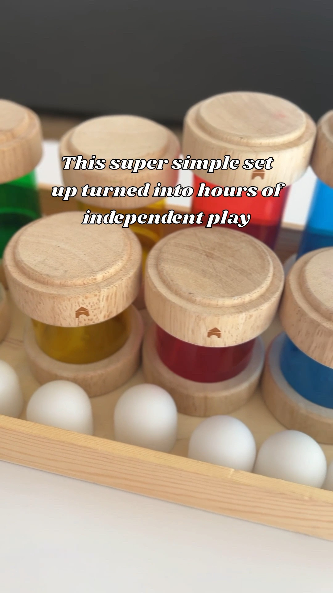 An invitation to play is exactly what it sounds like, an open-ended setup that invites your child to explore, create, and discover on their own terms. There’s no right or wrong way to play, and that’s the magic of it.

This one was as simple as color-changing lights + transparent treasure tubes. My kids explored color mixing, shadows, reflections, and building. They then continued to use them as props in their pretend play.

#LTKKids #LTKFamily