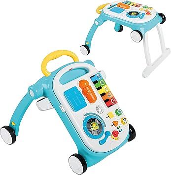 Baby Einstein, Musical Mix ‘N Roll 4-in-1 Activity Walker and Table, Educational Push Along Toy... | Amazon (UK)