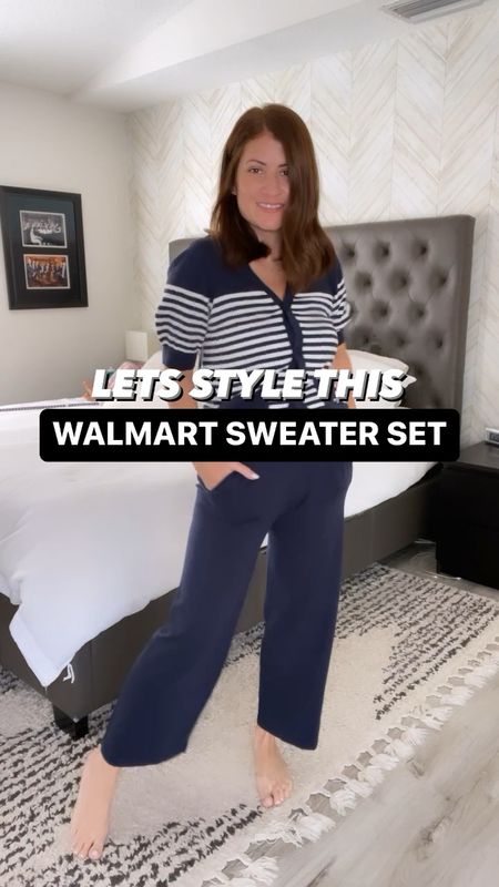 $26 Sweater Set |Walmart Fashion 

Wearing a size small 
+ colors

#LTKstyletip #LTKGiftGuide #LTKHoliday
