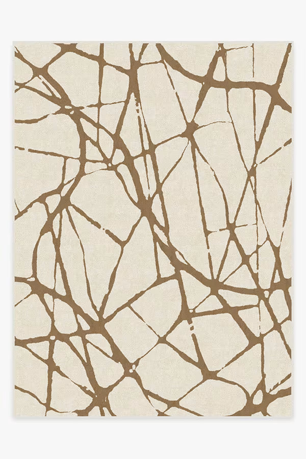 Nina Takesh Marion Camel & Ivory Rug | Ruggable