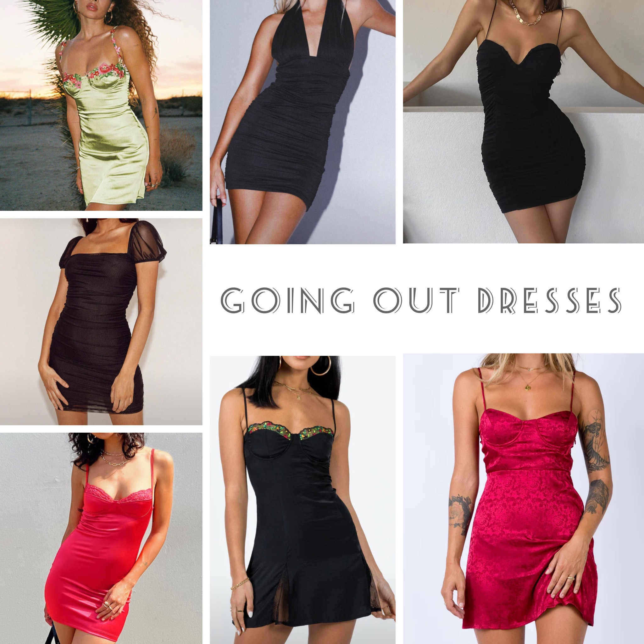 Going out dresses

#LTKcurves #LTKunder100 #LTKfit