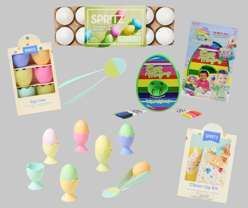 This would be such a fun activity for Easter- have your kids color the plastic eggs and then use them in a sensory bin setup with the egg cups and transfer with the tongs. You can do color matching and use Easter grass as a textured filler! Perfect for sensory play and working in fine motor skills and color recognition. 

#EasterEggs #easteractivities #sensoryplay #finemotoractivity #sensorybinideas #eastercrafts

#LTKmomlife #LTKSeasonal #LTKKids