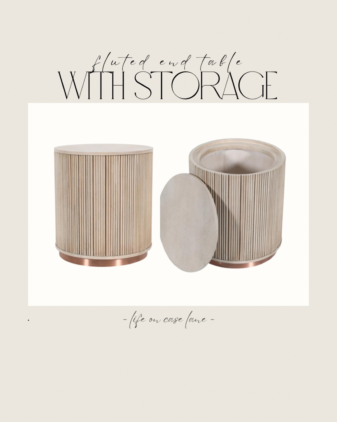 Brand new fluted end table with storage. Sooooo cute! 

Accent table, end table #LTKxWayDay

#LTKhome #LTKsalealert