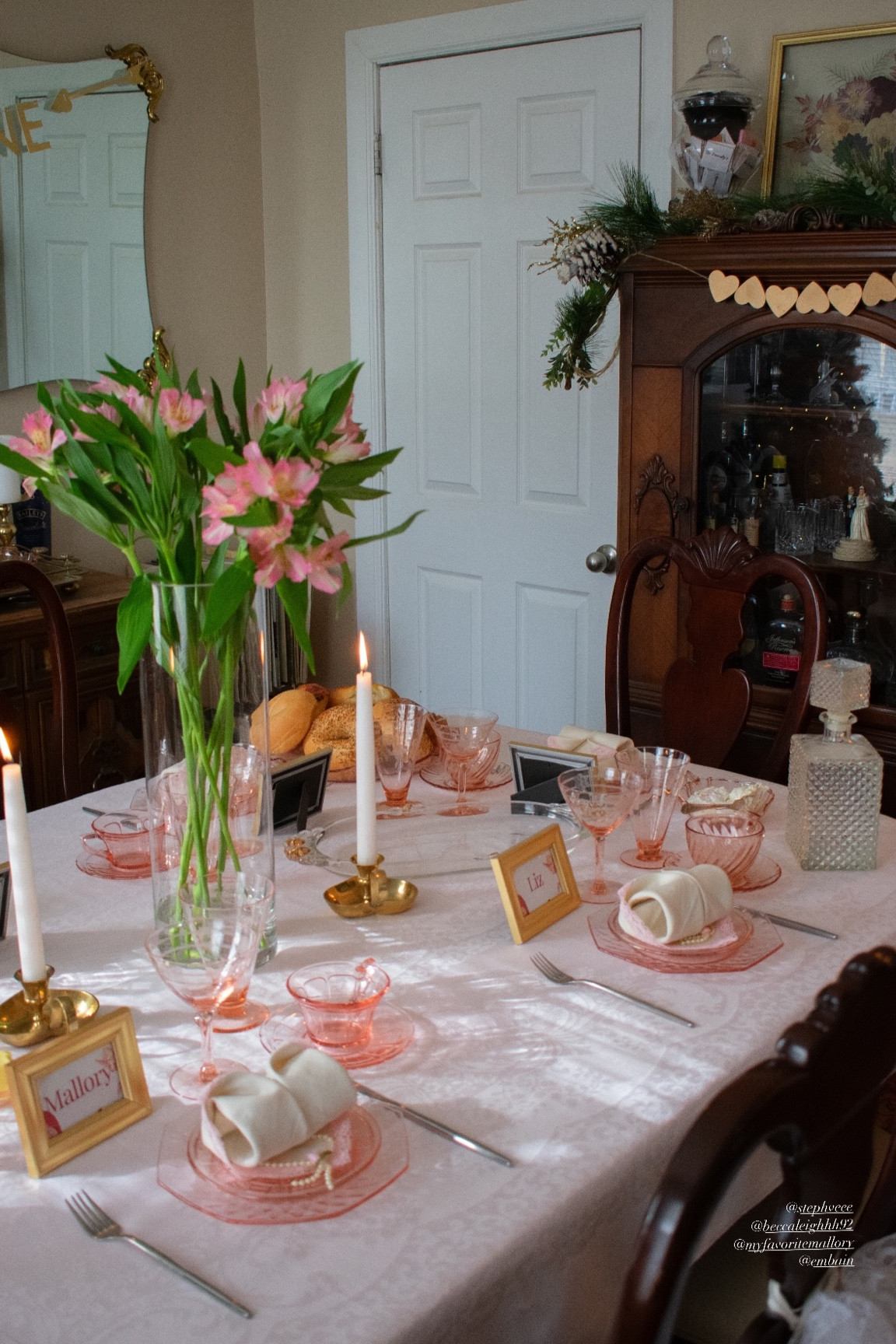 galentine’s tablescape 💖@stephveee 
@beccaleighhh92 
@myfavoritemallory 
@embain #valentinesdecor #valentinesday 

#LTKSeasonal #LTKParties #LTKHome