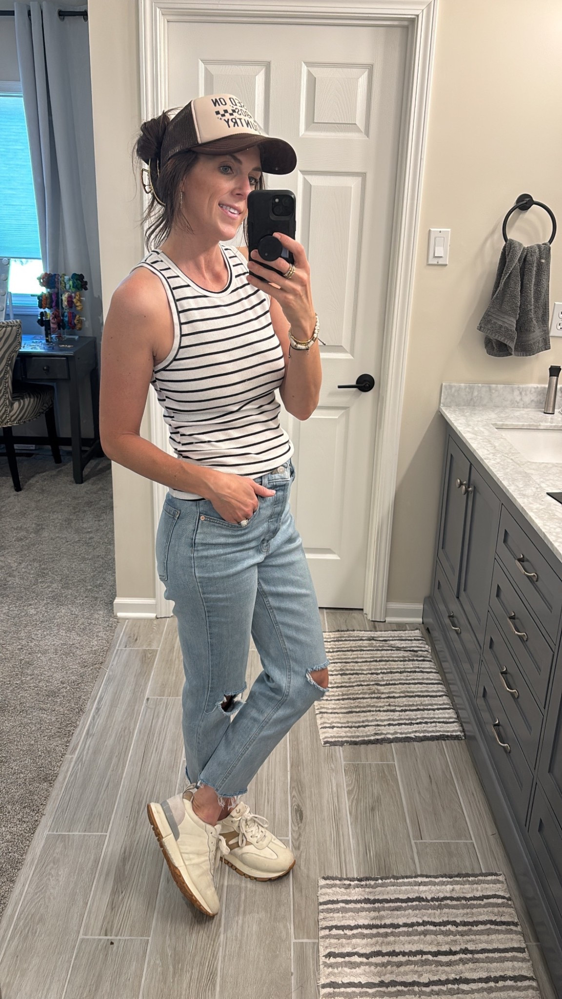 Saturday OOTD - these are my favorite shoes for being on the go! And this tank is only $3 👏

#LTKShoeCrush #LTKSeasonal #LTKFindsUnder50