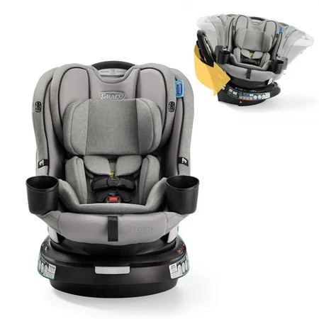 Graco EasyTurn 360 2-in-1 Convertible Car Seat, Solae, Grey | Walmart (US)