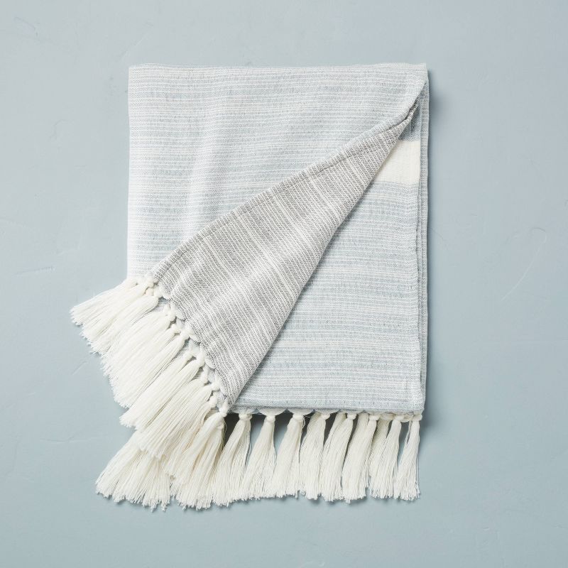 Lightweight Color Block Gauze Throw Blanket - Hearth & Hand™ with Magnolia | Target