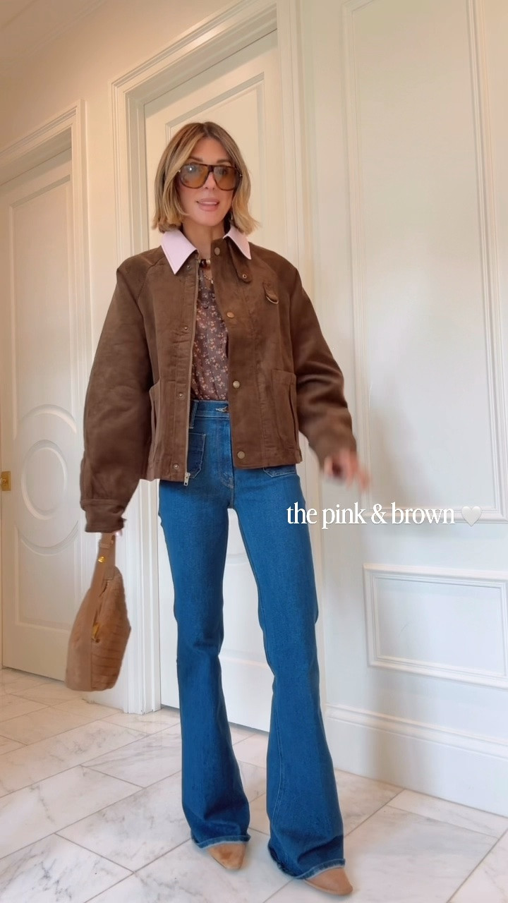 My recent fall haul from @Tuckernuck 

I'm 5'7 wearing my true size 25 in jeans and small in tops and jacket