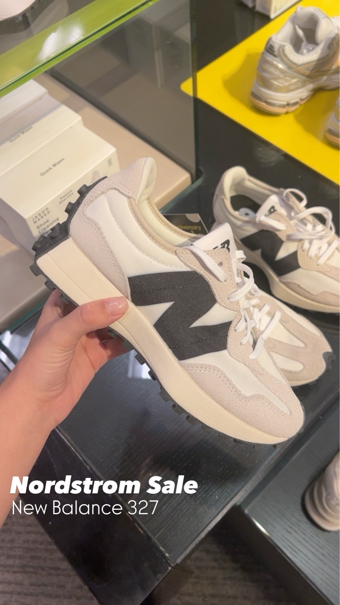 New balance 327 is part of the Nordstrom sale and of high risk to sell out!!

#LTKU #LTKSaleAlert #LTKOver40