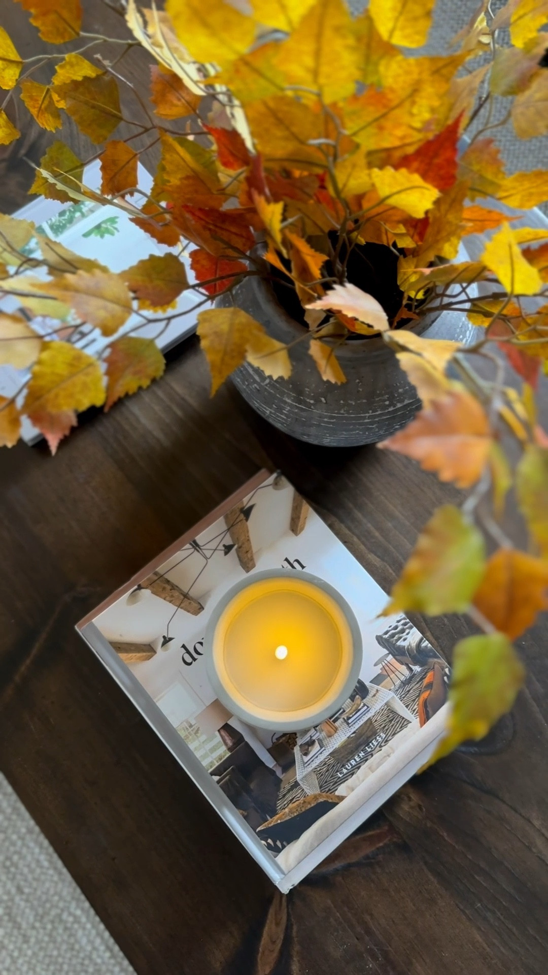 Fall vibes 🧡🍁

Home decor, table decor, coffee table decor, fall decor, cozy home, living roomm

#LTKFindsUnder50 #LTKSeasonal #LTKHome