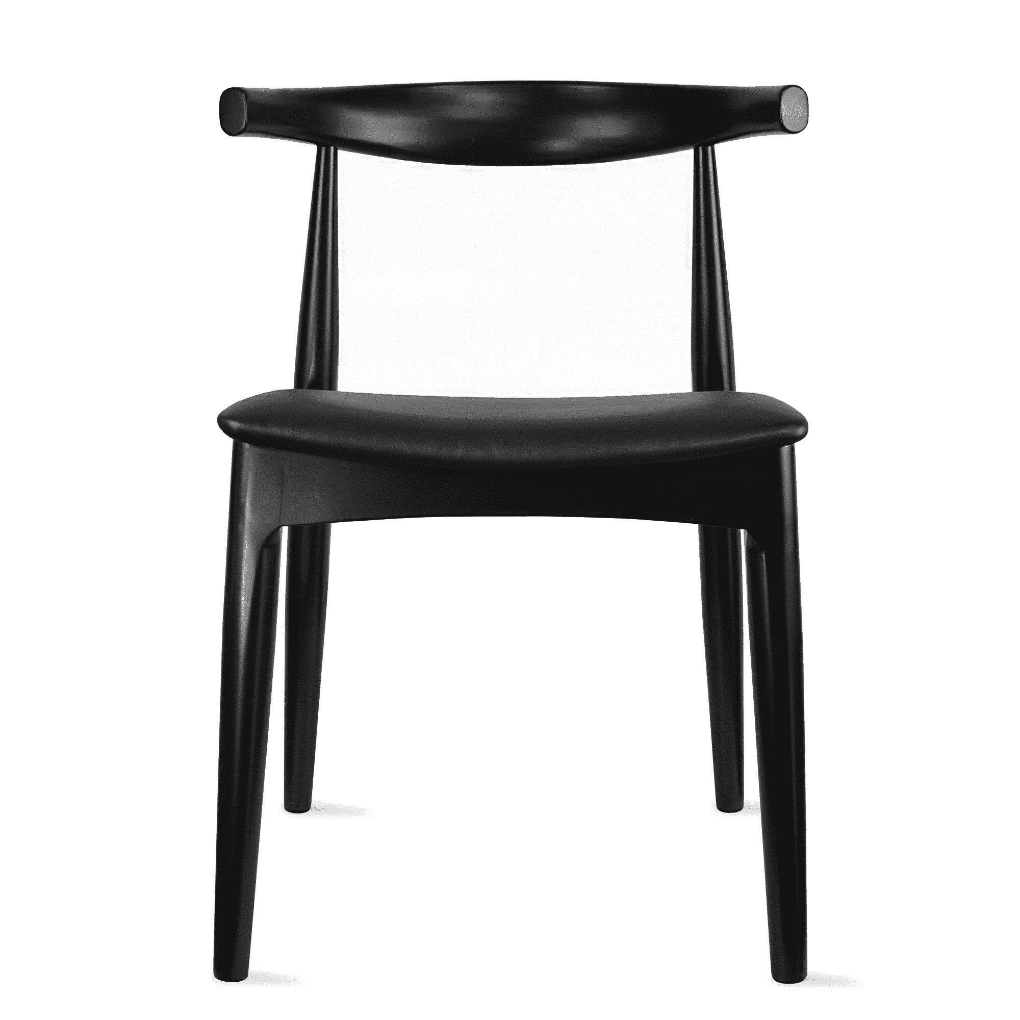 2xhome Wooden Farmhouse Dining Chair with PU Leather Seat Cushion, Mid Century Accent Chair for K... | Walmart (US)