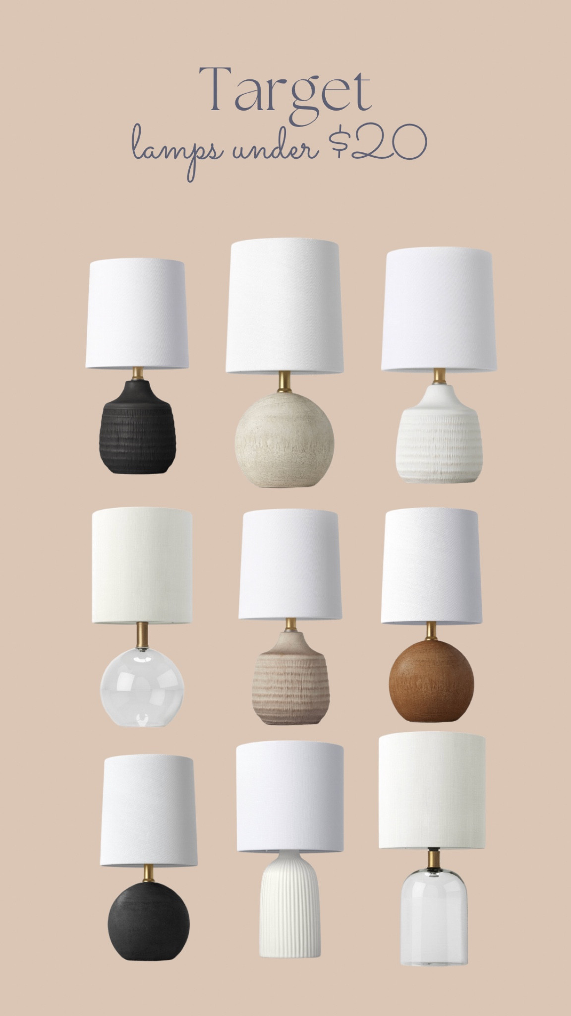 All of these are under $20 and most are $12!!! 😍😍 perfect for the Amazon puck lights! 

#LTKstyletip #LTKunder50 #LTKFind