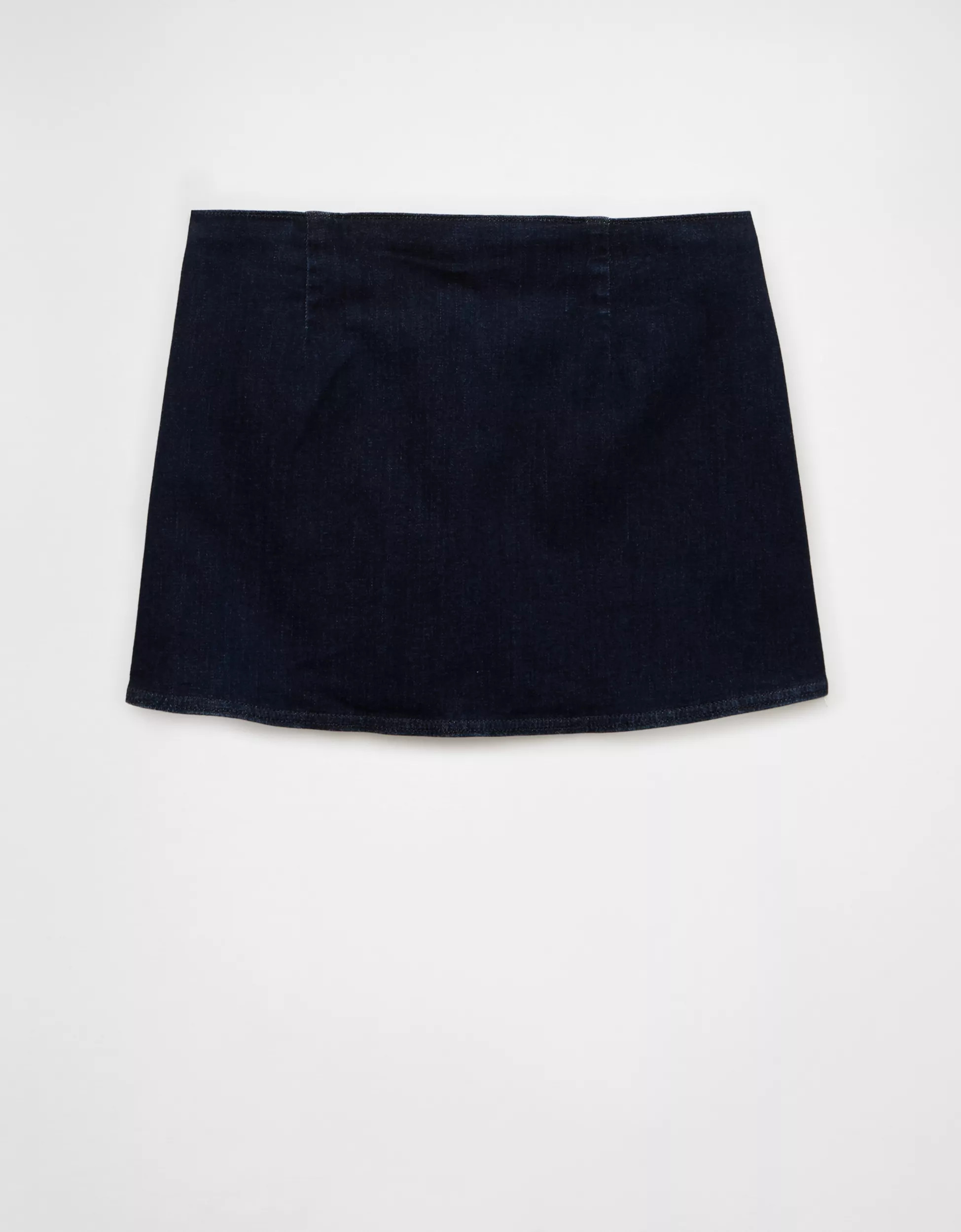 AE Next Level Low-Rise Denim Micro Skort | American Eagle Outfitters (US & CA)
