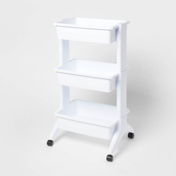 3 Tier Utility Cart White - Brightroom™ | Target