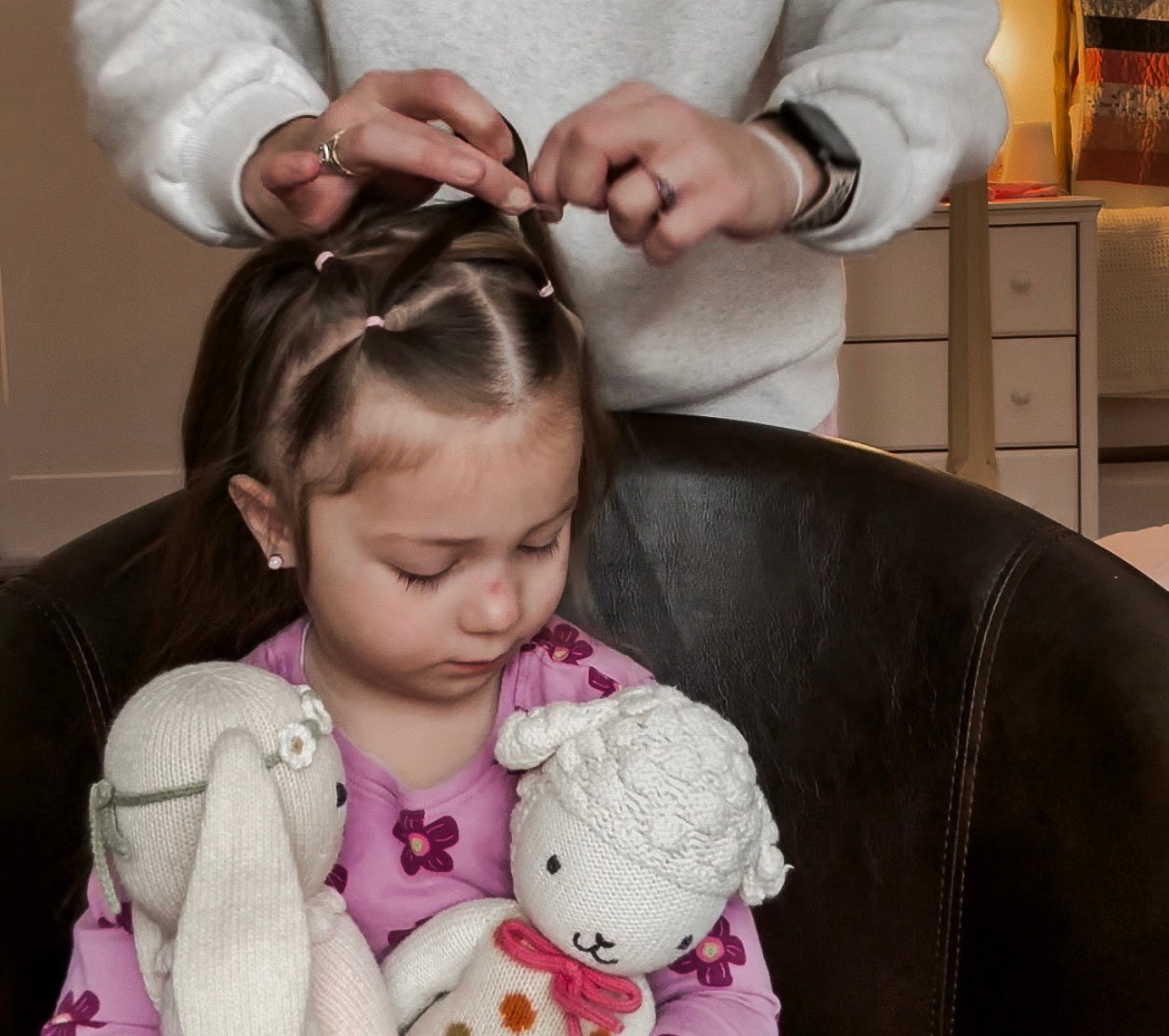Easy Toddler Hairstyles and up-dos. 5-minute hairstyles with mini elastics that are quick.  

 #LTKcanada #LTKbeauty #LTKkids