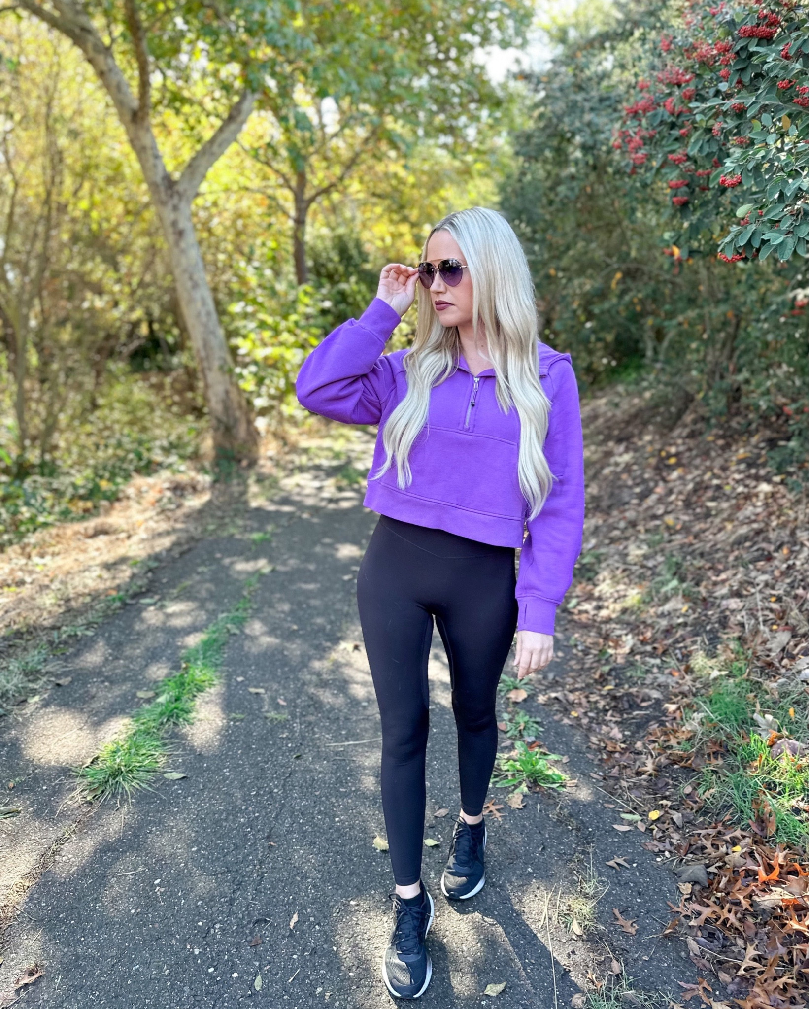 Hoodie: Moonlit Magenta, XS/S
Leggings: Black, 4
Shoes: Black/White, 9.5

Athleisure | Activewear | Athleticwear | Casual

#LTKfit