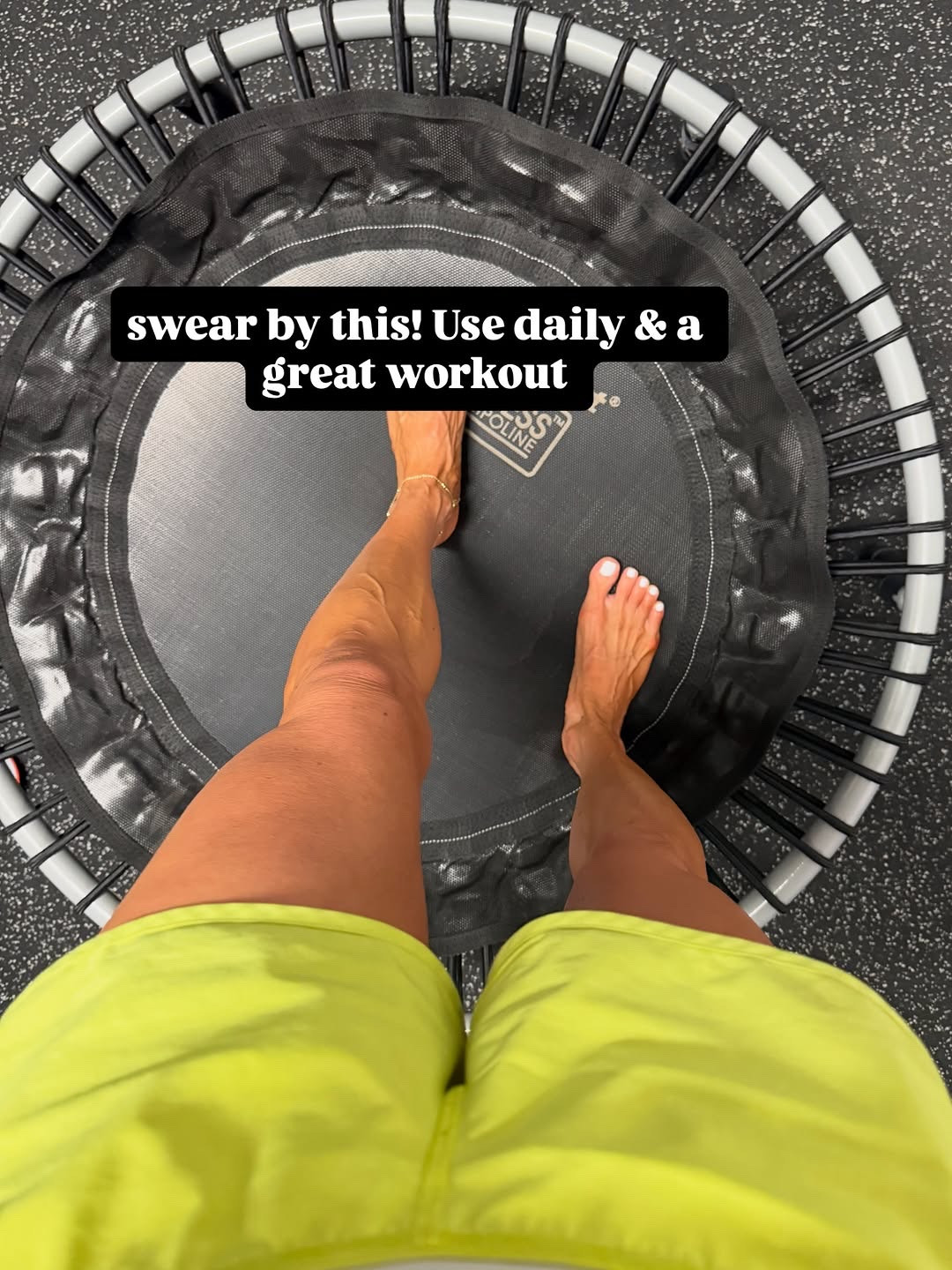 Workout mini trampoline I use daily 

#LTKdayinmylife #LTKfitnessgoals #LTKActive