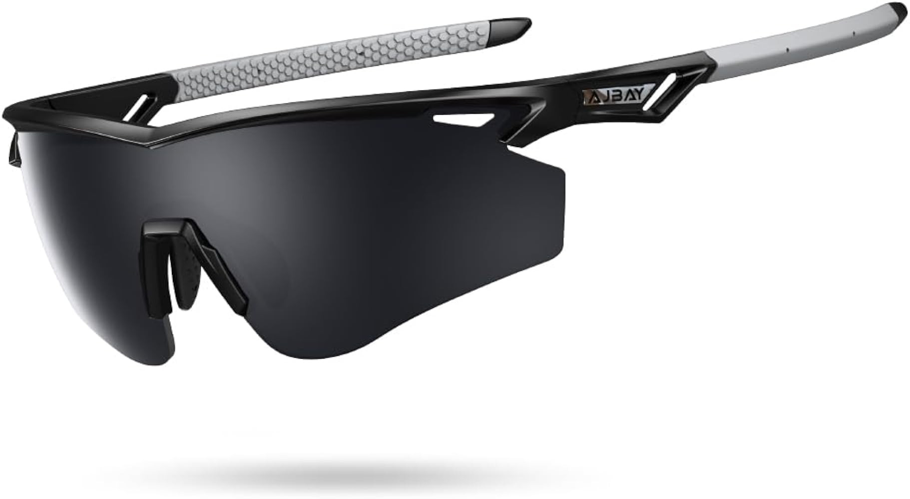 Polarized Sports Sunglasses for Men Women, TR90 Ultra-Comfort Glasses UV400 for Running Cycling B... | Amazon (US)