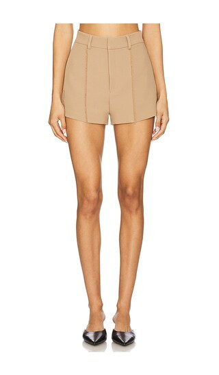 Nonchalant Label Hedda Short in Beige. - size L | Revolve Clothing (Global)