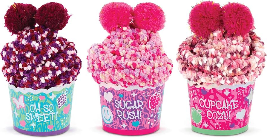 Three Cheers for Girls Socks So Sweet - Cupcake Socks Gift Pack - 3 Pack of Fuzzy Sock Cupcakes f... | Amazon (US)