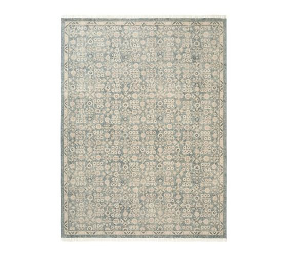 Carmine Handwoven Wool Rug | Pottery Barn (US)