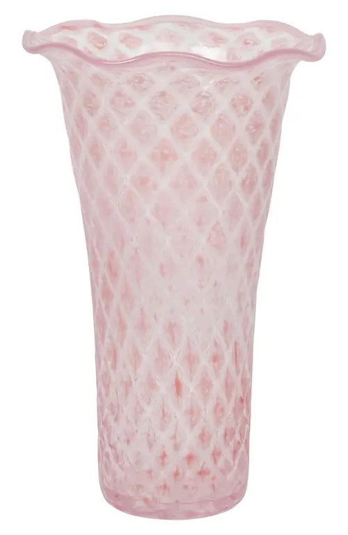 Juliska Trellis Glass Vase in Blush at Nordstrom | Nordstrom