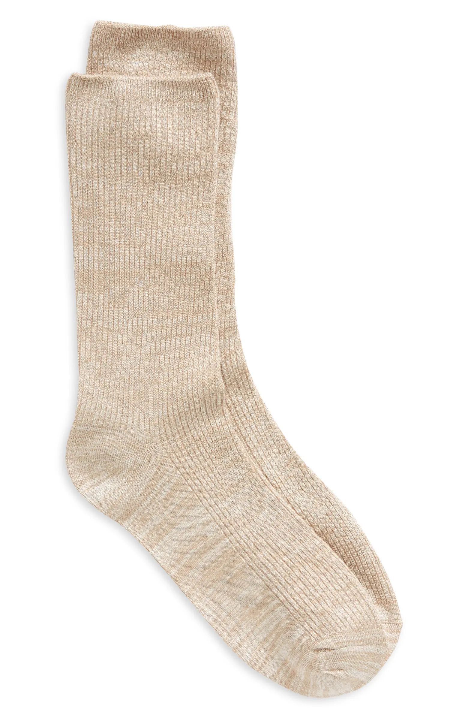 Rib Crew Socks | Nordstrom