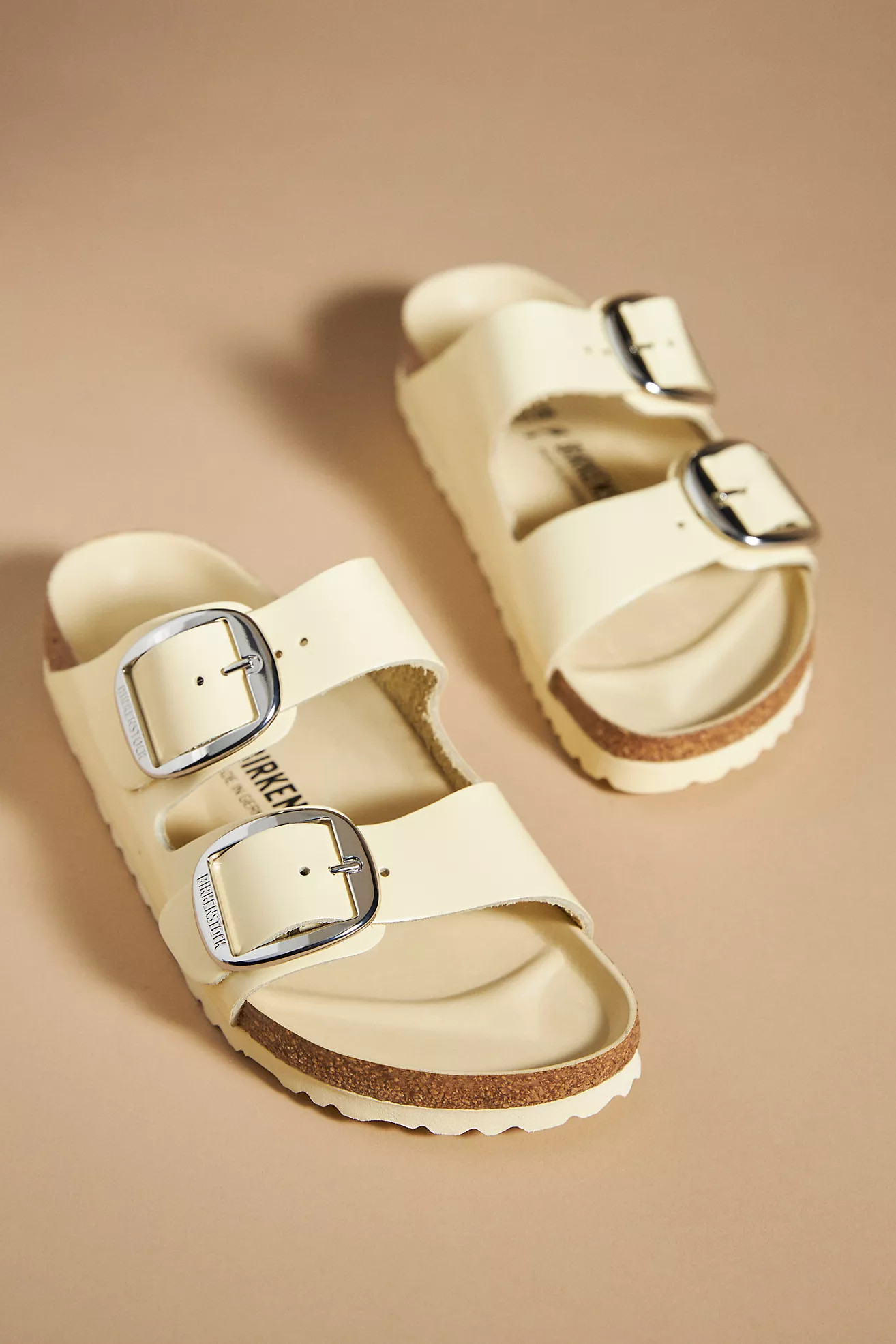Birkenstock Big Buckle Arizona Patent Leather Sandals | Anthropologie (US)