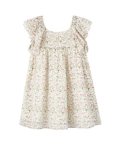 Allover Print Crinkle Dress | Gilt