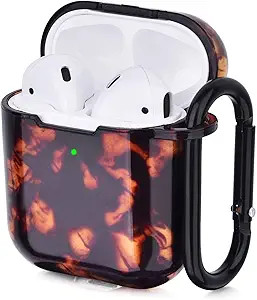 Amazon.com: AIRSPO Airpods Case Cover, Clear Soft TPU Protective Cover Compatible with Apple AirP... | Amazon (US)