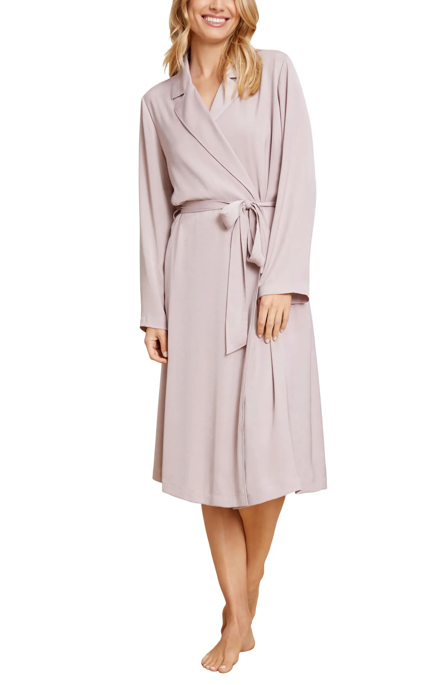 Tie Waist Satin Robe | Nordstrom