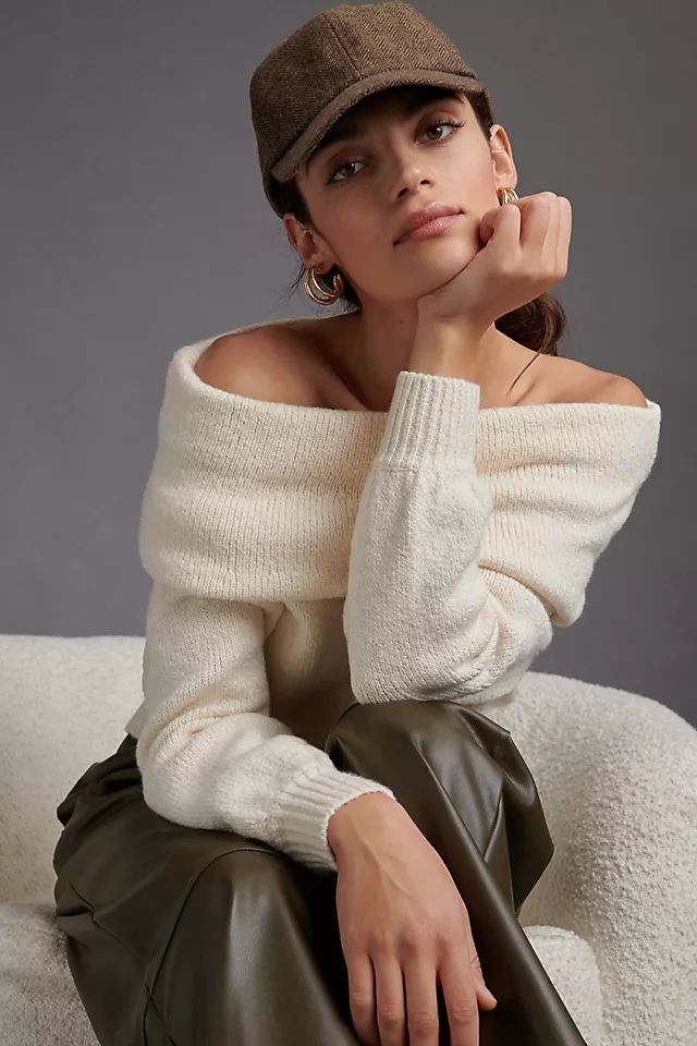 Slouchy Cowl Neck Sweater | Anthropologie (US)