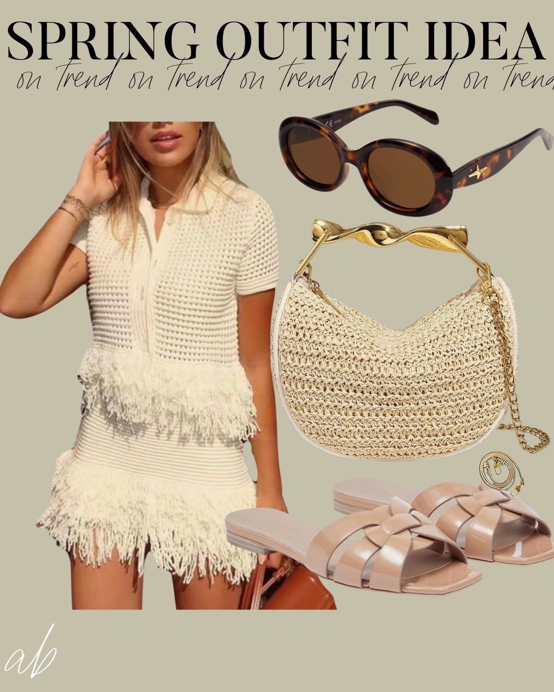 High end looking Amazon spring outfit, resort wear, vacation outfit 
Look for less 

#LTKTravel #LTKootd