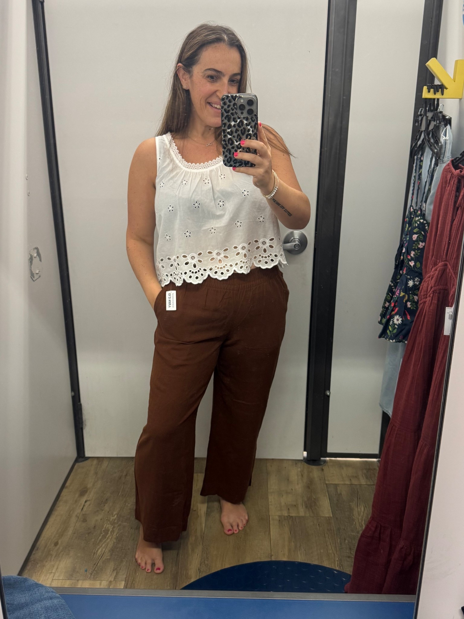 Top is nice and flowy! Does have a matching skirt too.
Wearing size Medium.

Pants I have on are petite by mistake, I need regular! Fit is tts
Wearing size Medium

#LTKFindsUnder50 #LTKOver40 #LTKStyleTip