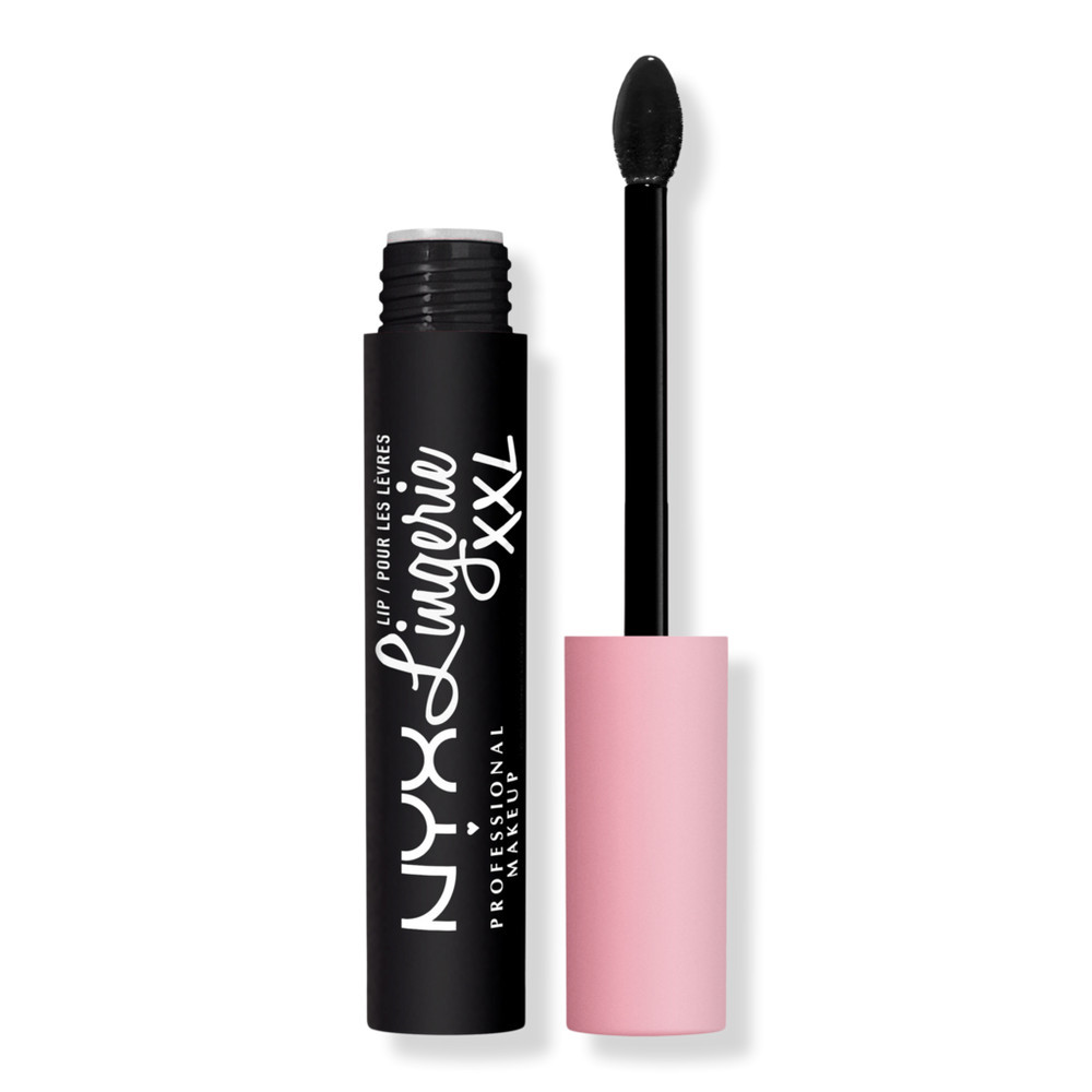 NYX Professional Makeup Lip Lingerie XXL Long-Lasting Matte Liquid Lipstick - Naughty Noir | Ulta