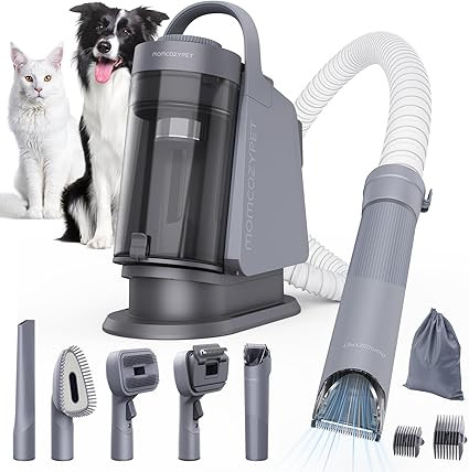 Dog Grooming Kit, FurEase Dog Grooming Vacuum with Dog Clippers for Grooming, 13000Pa Powerful Do... | Amazon (US)