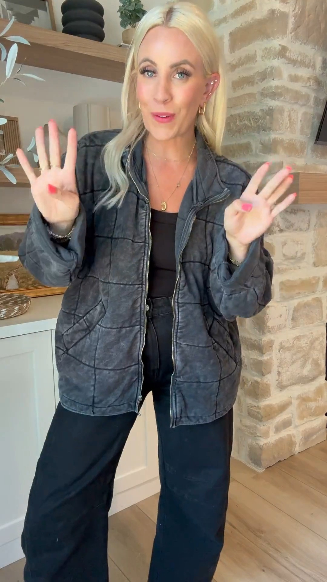 You can never go wrong with black! This Free People look for less jacket would make a great gift! I wear a size medium and I love how it fits! 

#LTKGiftGuide #LTKStyleTip #LTKHoliday