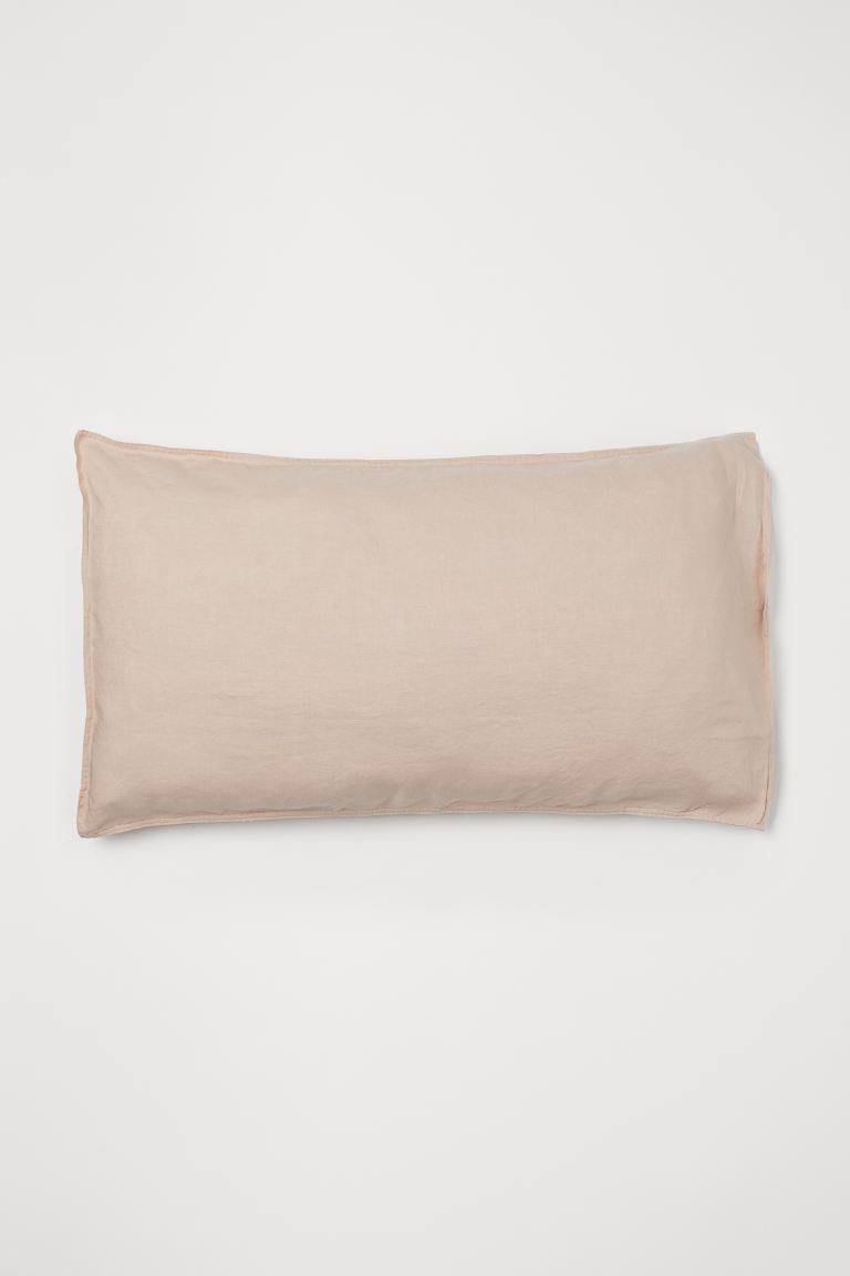 Washed Linen Pillowcase | H&M (US + CA)