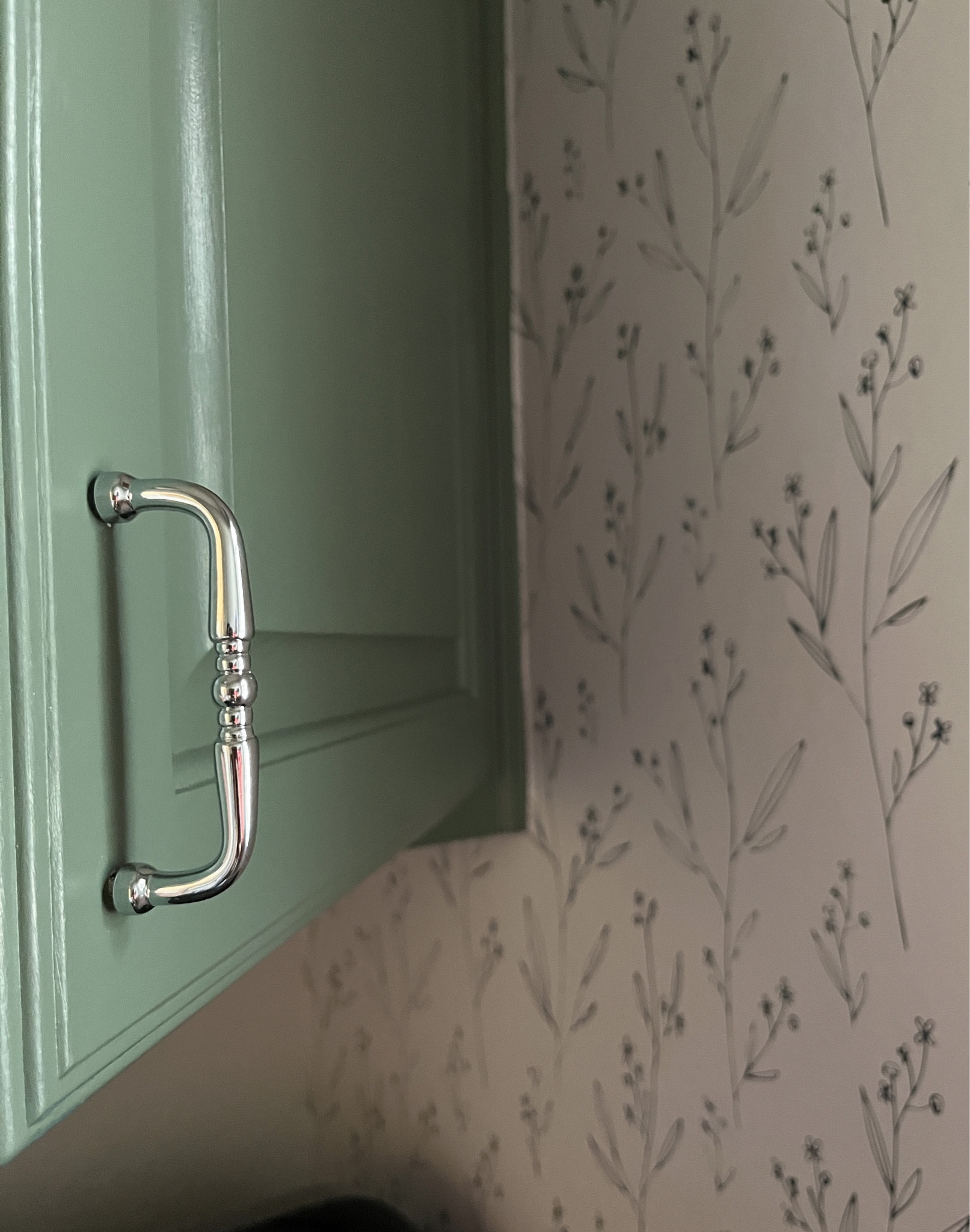 Polished chrome cabinet hardware and drawer pulls in my laundry room 

#LTKfindsunder50 #LTKhome #LTKstyletip