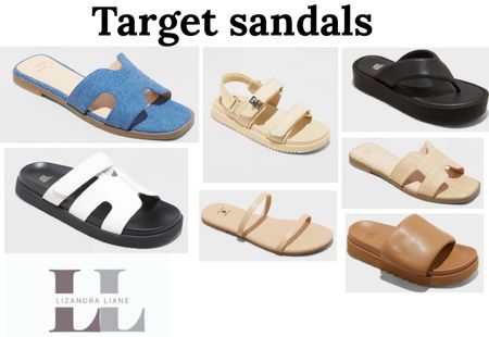 Target Spring sandals, vacation outfits, resort style, summer shoes 

#LTKstyletip #LTKshoecrush #LTKfindsunder50