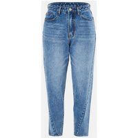 Blue Twisted Seam Mom Jeans | Missguided (US & CA)