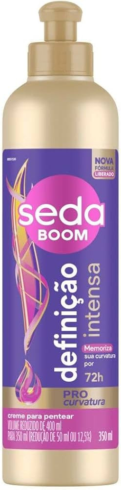 Creme Pentear Seda Boom Definicao Intensa 350Ml | Amazon (BR)