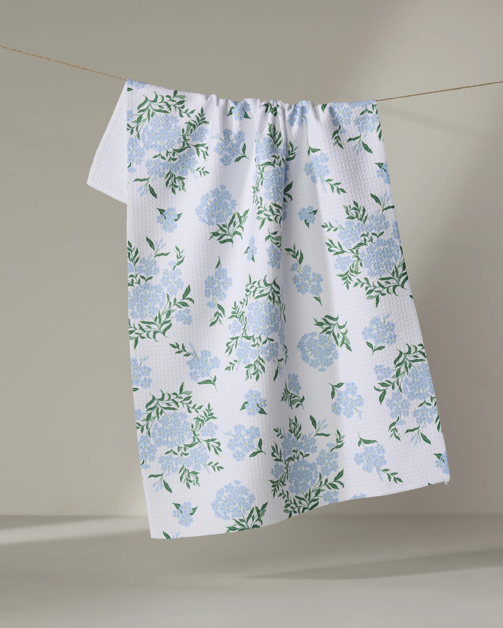 Plumbago Tea Towel | Geometry | Geometry