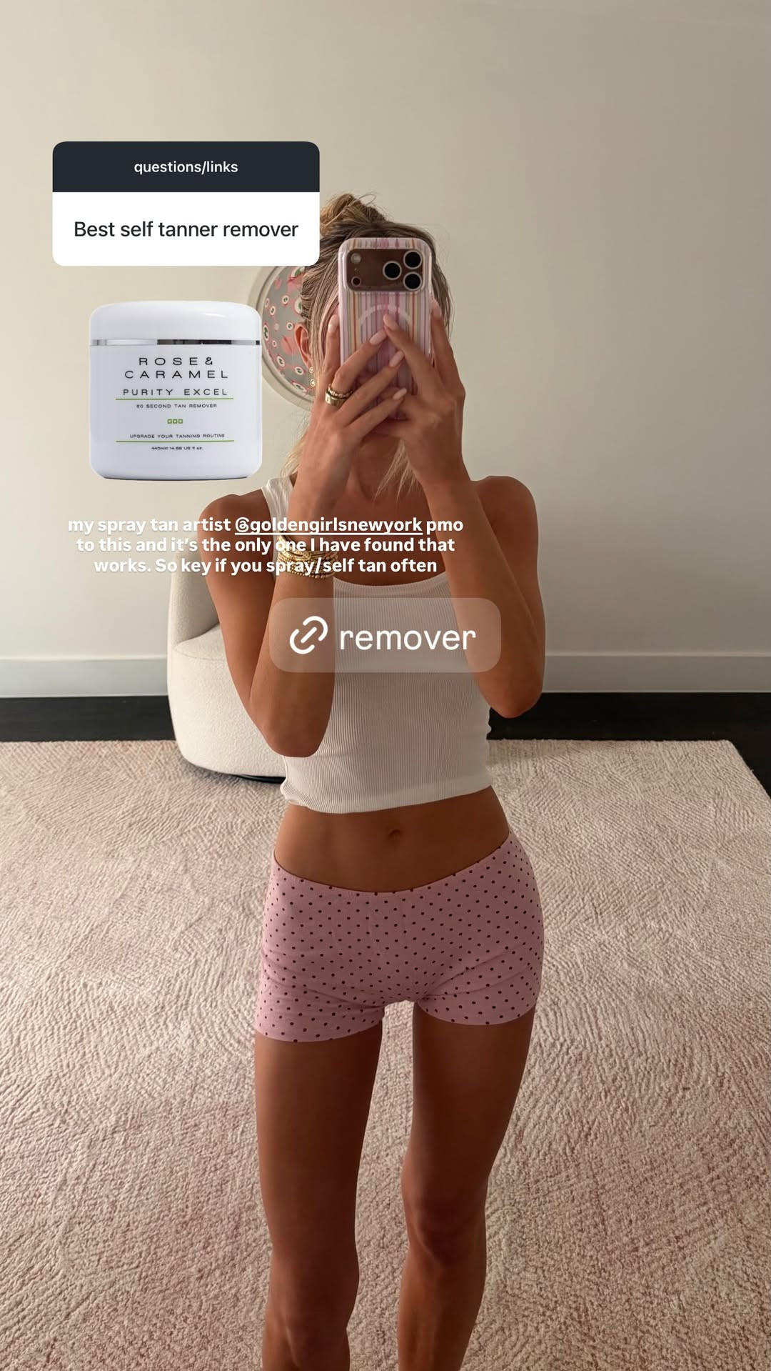 my tan remover! 

 #LTKBeauty
