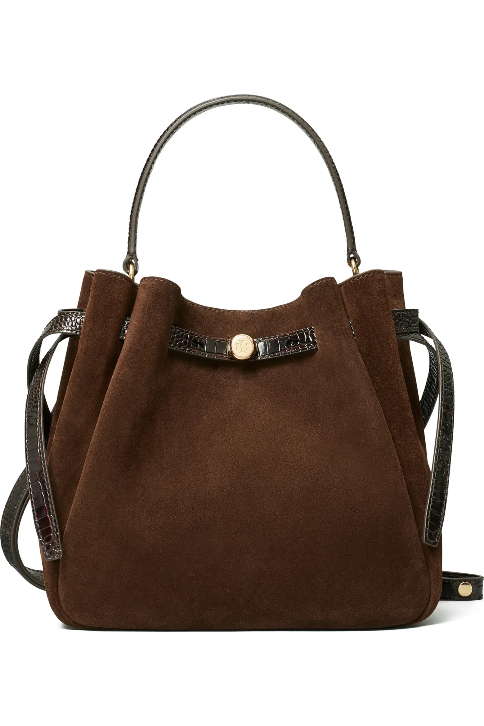 Tory Burch Romy Suede Bucket Bag (Women) | Nordstrom | Nordstrom