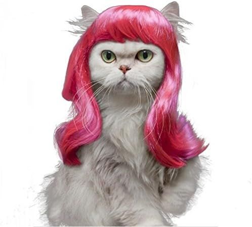 Drasawee Long Synthetic Female Pet Wigs Dog Cat Hair Costumes | Amazon (US)