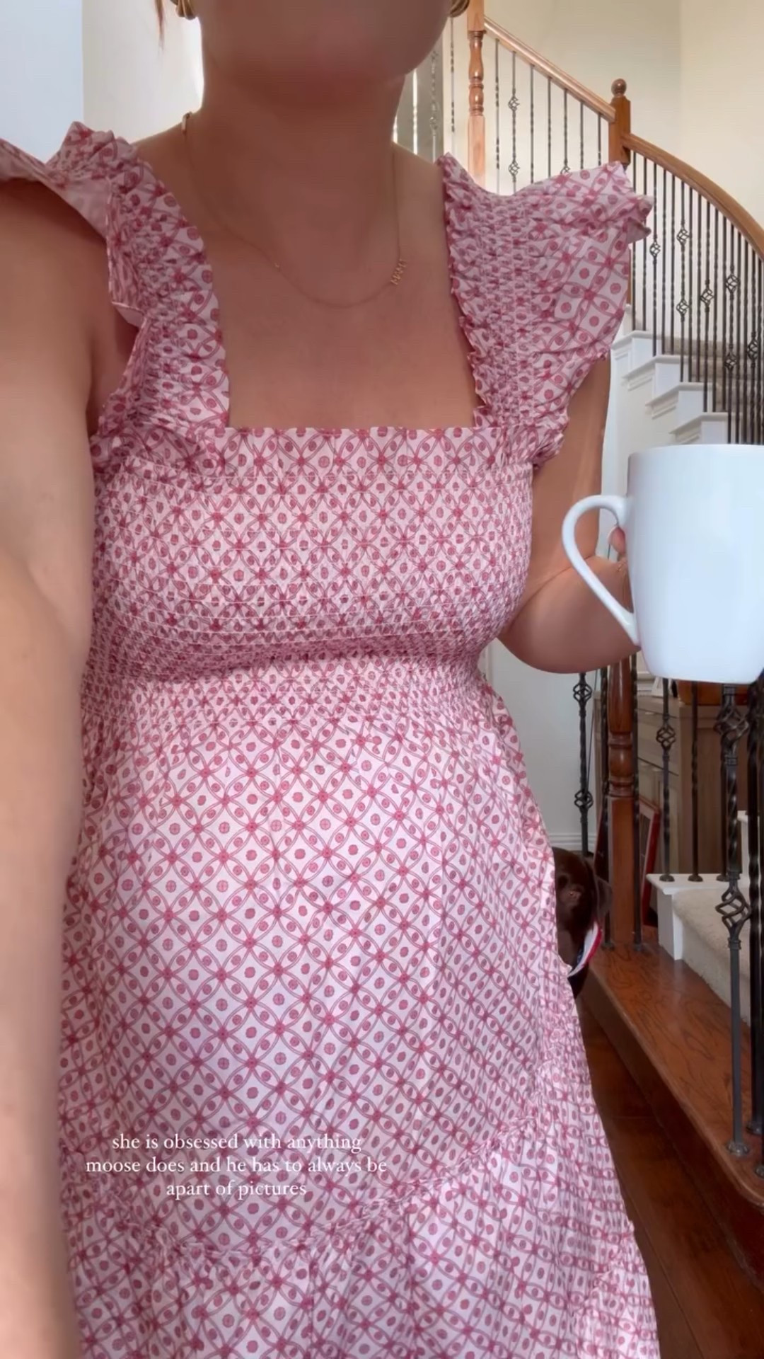 Today’s outfit of the day! I just got this hill house dress in that’s on sale and I now understand the hype! I will be taking this to the hospital with me as my going home from the hospital outfit! I got a medium because I was worried about sizing since this was the first time ordering. I could have gone with a small too

#LTKBump #LTKStyleTip #LTKSaleAlert