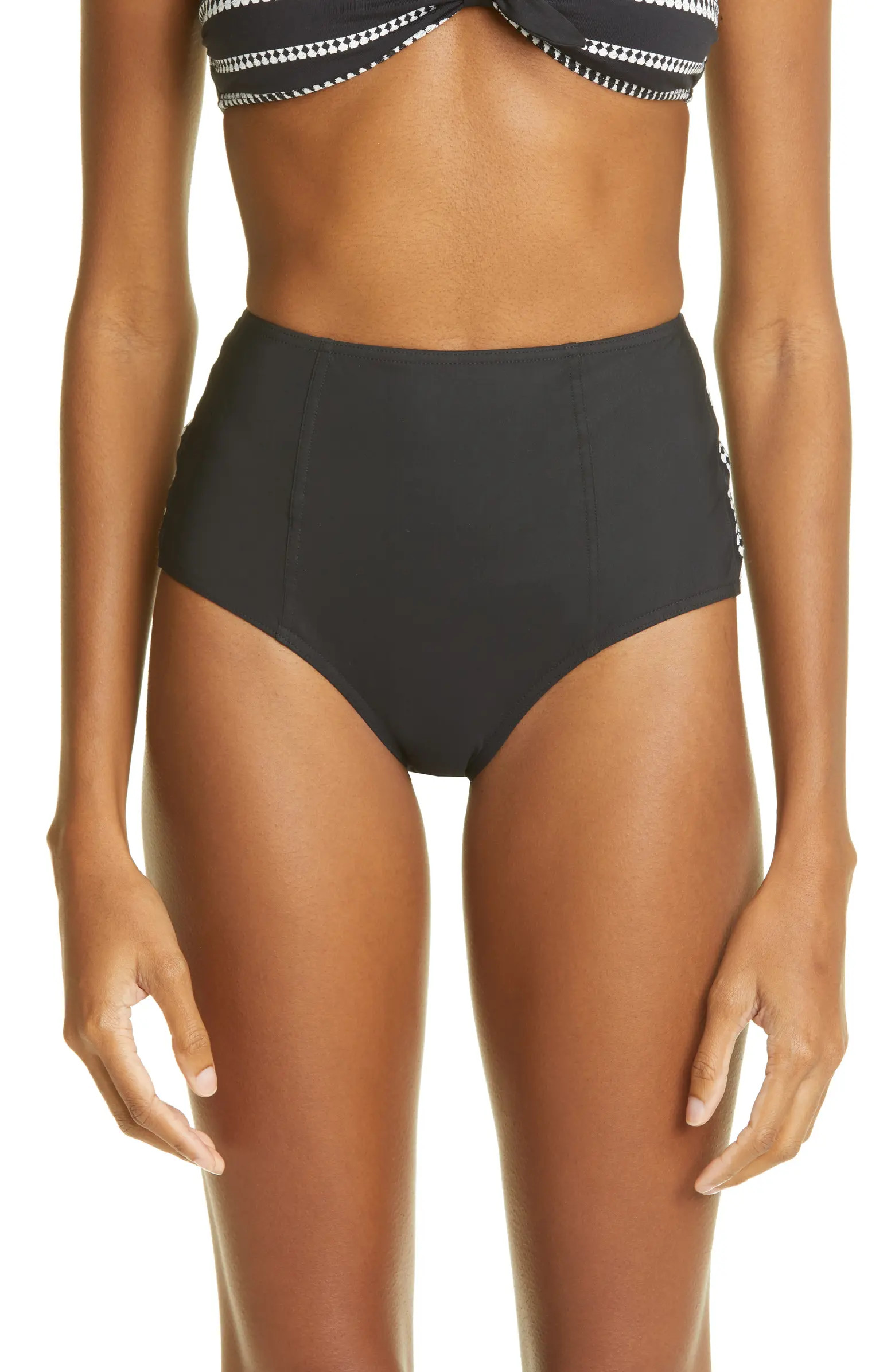 lemlem Sofia High Waist Bikini Bottoms | Nordstrom | Nordstrom